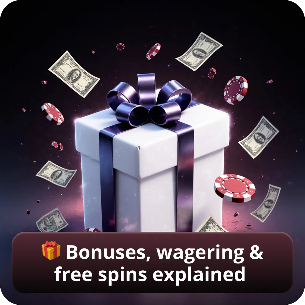 Bonuses wagering and free spins explained at best online pokies Australia