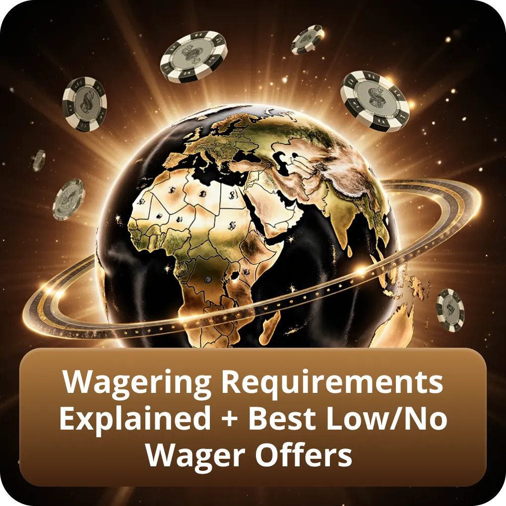 Wagering Requirements Explained + Best Low/No Wager Offers