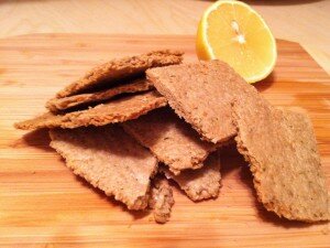 Thyme & Sunflower Seed Crackers