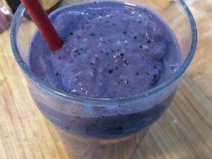 Blueberry Mango Protein Smoothie