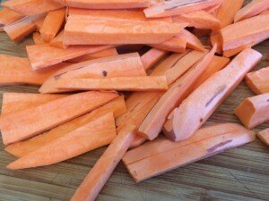 Simple Sweet Potato “Fries”