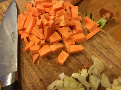 Spicy Sweet Potato Quinoa